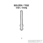 Type of bolt 3