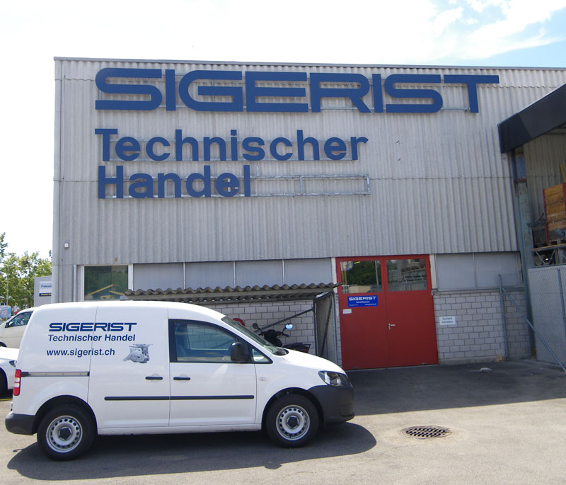 Sigerist GmbH: Inkomende goederen